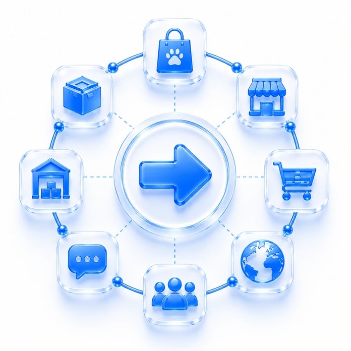 The Rockerz operating foundation extending outward to new products, communities, and channels